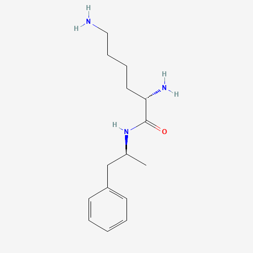 2D chemical (molecular) structure of Lisdexamfetamine