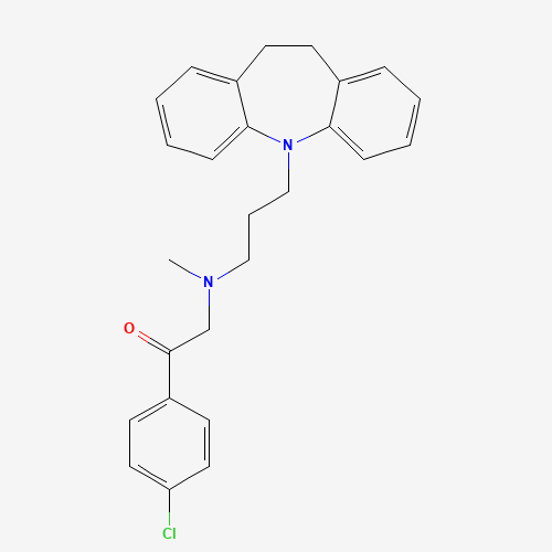 2D chemical (molecular) structure of Lofepramine