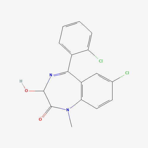 2D chemical (molecular) structure of Lormetazepam
