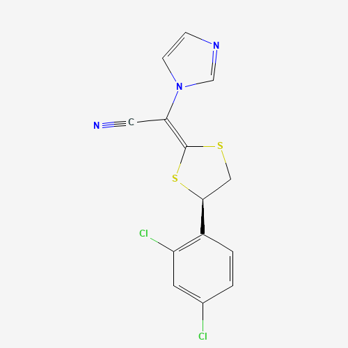 2D chemical (molecular) structure of Luliconazole