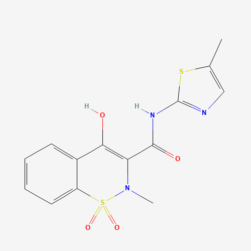 2D chemical (molecular) structure of Meloxicam