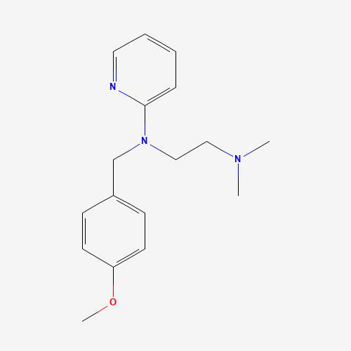 2D chemical (molecular) structure of Mepyramine
