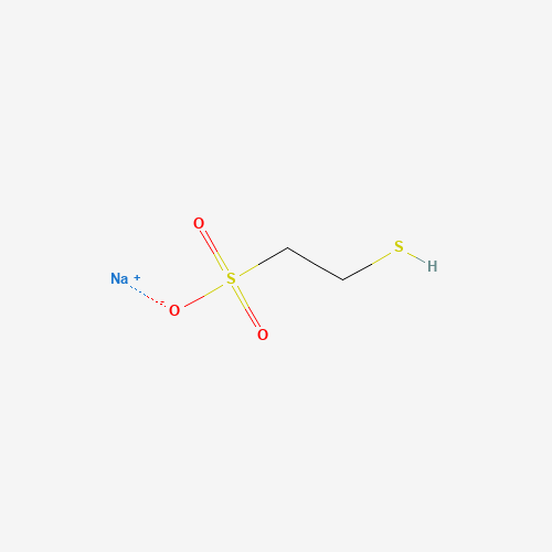 2D chemical (molecular) structure of Mesna