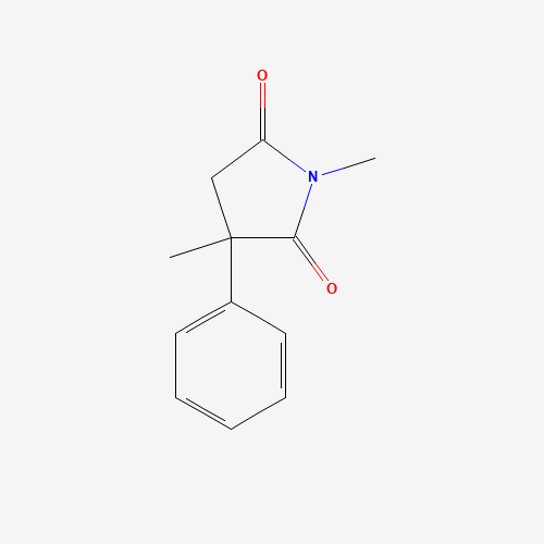 2D chemical (molecular) structure of Mesuximide