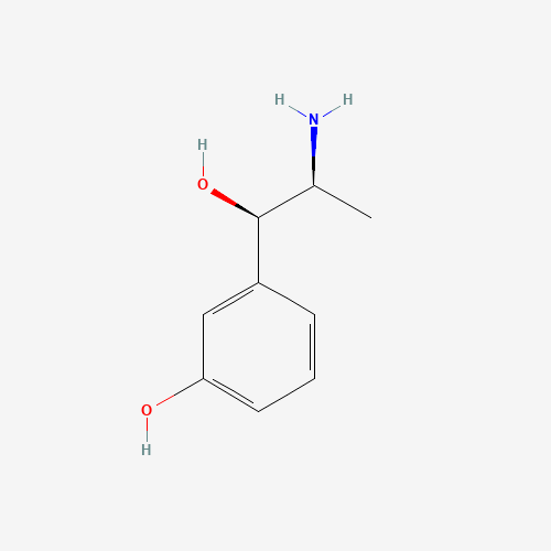 2D chemical (molecular) structure of Metaraminol