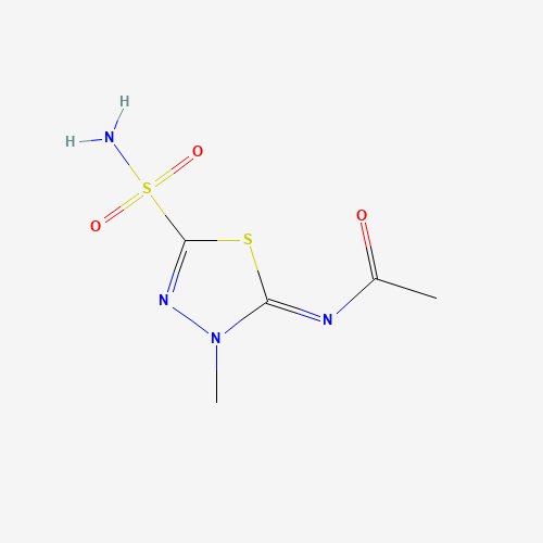 2D chemical (molecular) structure of Methazolamide