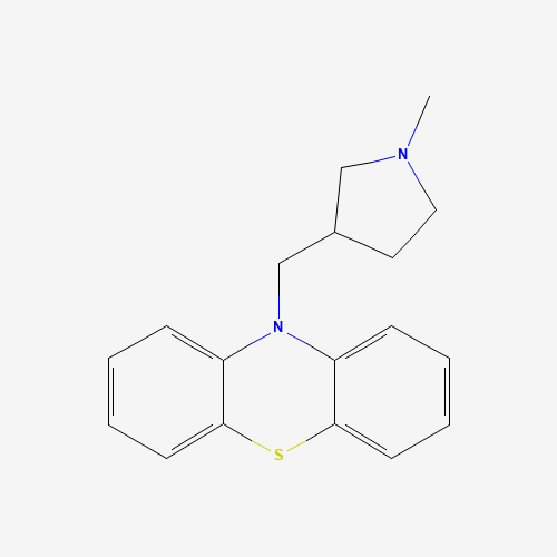 2D chemical (molecular) structure of Methdilazine