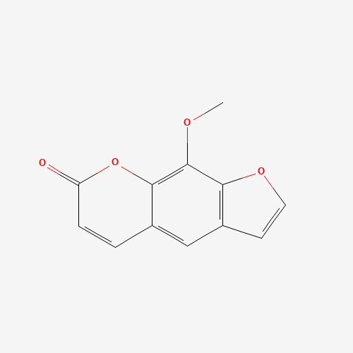 2D chemical (molecular) structure of Methoxsalen