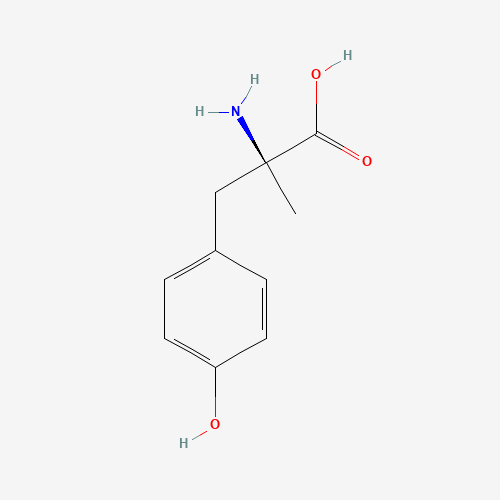 2D chemical (molecular) structure of Metirosine