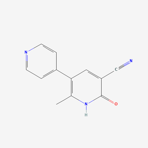 2D chemical (molecular) structure of Milrinone