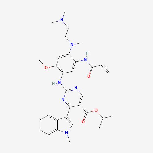 2D chemical (molecular) structure of Mobocertinib