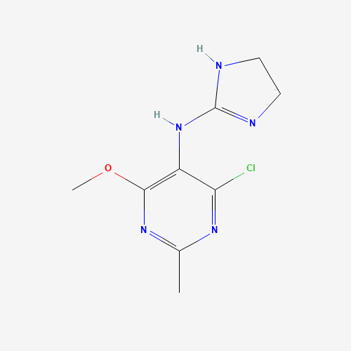 2D chemical (molecular) structure of Moxonidine
