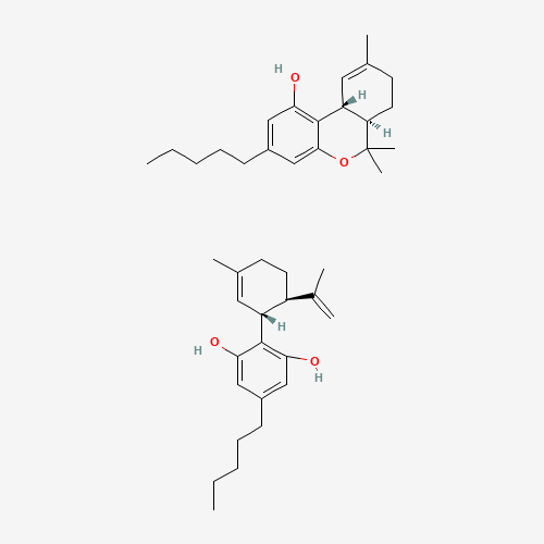 2D chemical (molecular) structure of Nabiximols