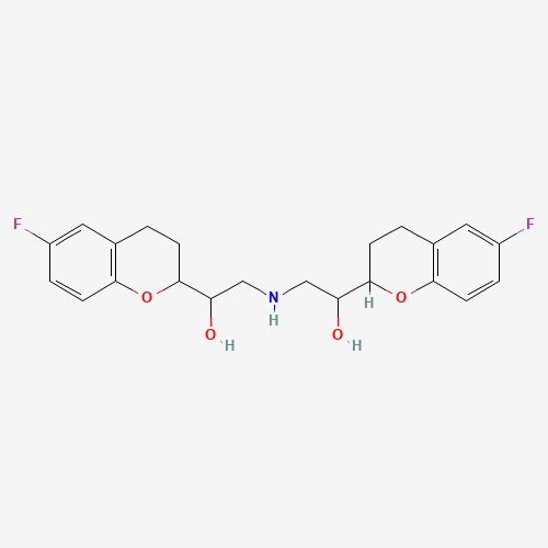 2D chemical (molecular) structure of Nebivolol