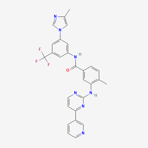 2D chemical (molecular) structure of Nilotinib