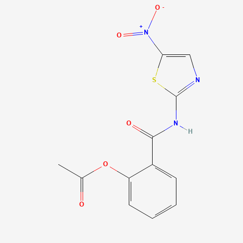 2D chemical (molecular) structure of Nitazoxanide