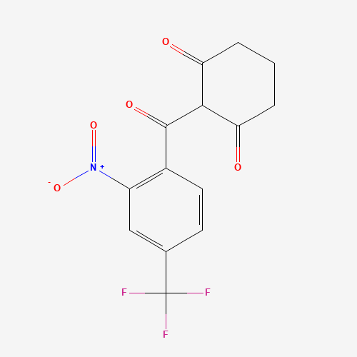 2D chemical (molecular) structure of Nitisinone