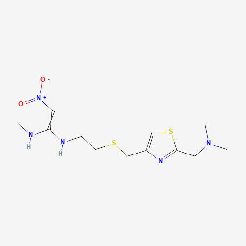 2D chemical (molecular) structure of Nizatidine