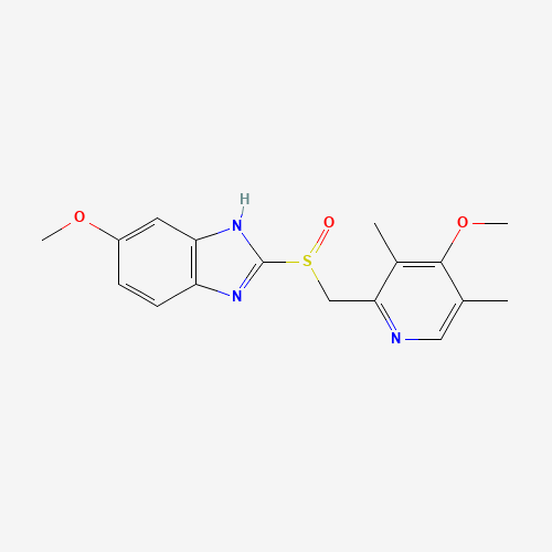 2D chemical (molecular) structure of Omeprazole