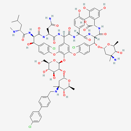 2D chemical (molecular) structure of Oritavancin