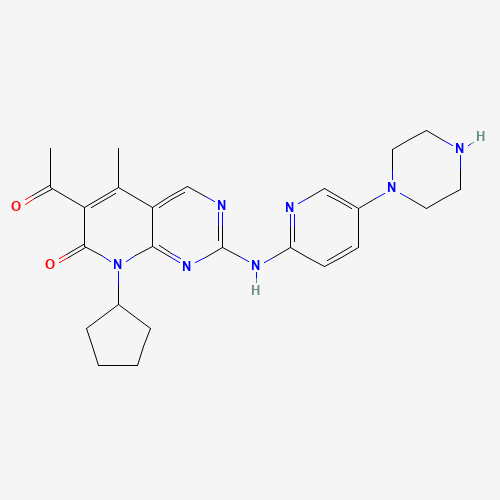 2D chemical (molecular) structure of Palbociclib