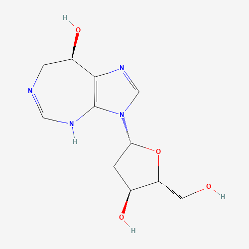 2D chemical (molecular) structure of Pentostatin
