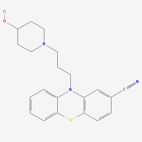 2D chemical (molecular) structure of Pericyazine