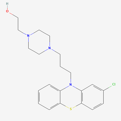 2D chemical (molecular) structure of Perphenazine