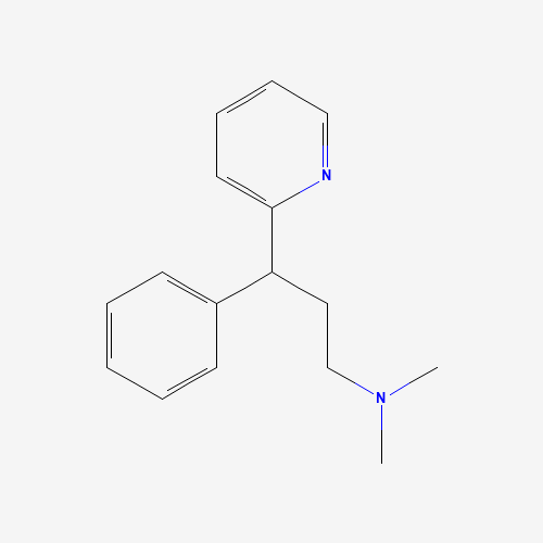 2D chemical (molecular) structure of Pheniramine