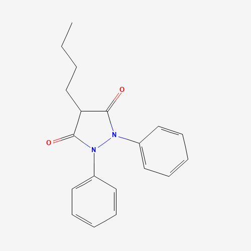 2D chemical (molecular) structure of Phenylbutazone