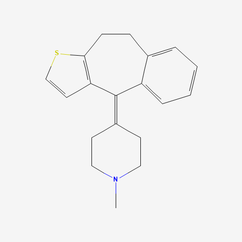 2D chemical (molecular) structure of Pizotifen