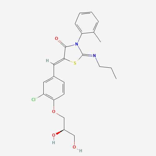 2D chemical (molecular) structure of Ponesimod