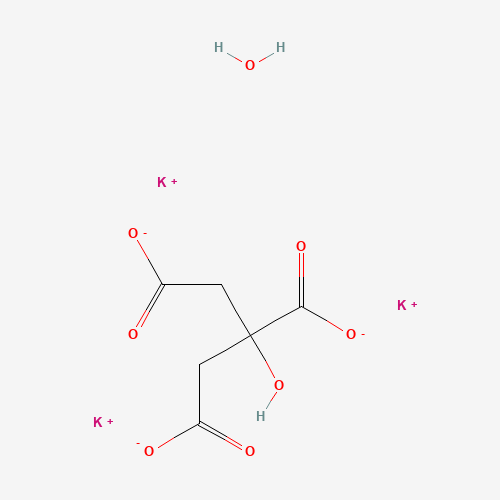 2D chemical (molecular) structure of Potassium citrate