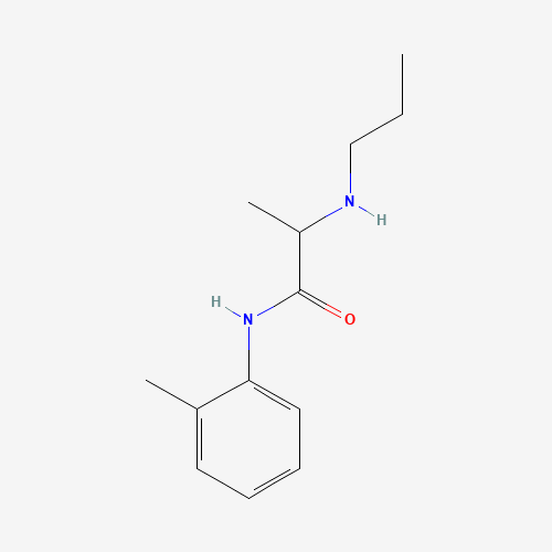 2D chemical (molecular) structure of Prilocaine