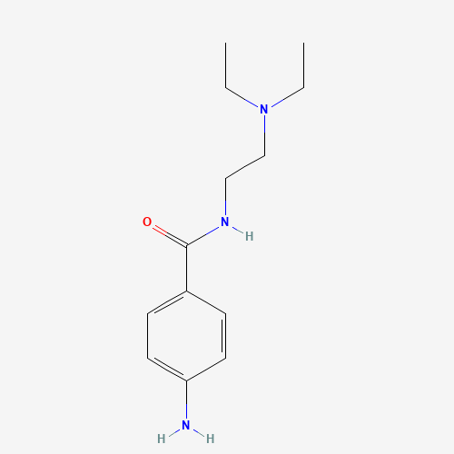 2D chemical (molecular) structure of Procainamide