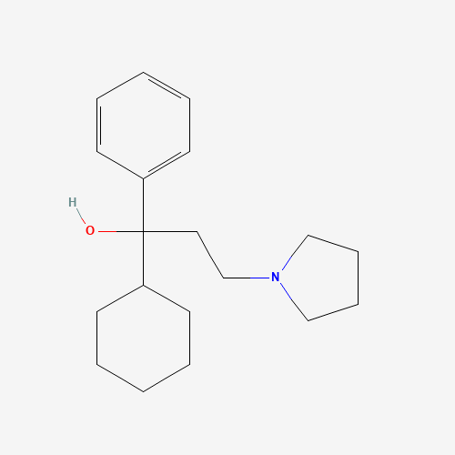 2D chemical (molecular) structure of Procyclidine