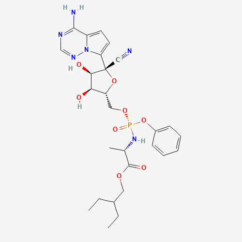 2D chemical (molecular) structure of Remdesivir