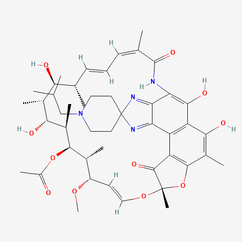 2D chemical (molecular) structure of Rifabutin