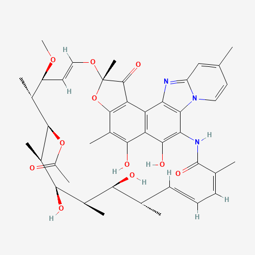 2D chemical (molecular) structure of Rifaximin