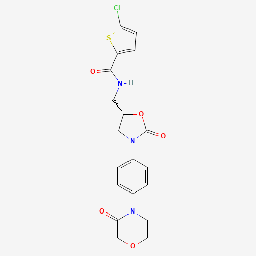 2D chemical (molecular) structure of Rivaroxaban