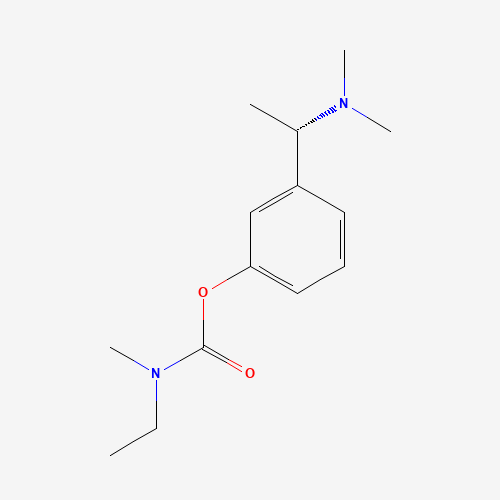 2D chemical (molecular) structure of Rivastigmine