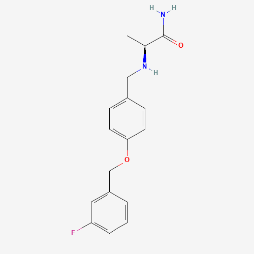 2D chemical (molecular) structure of Safinamide