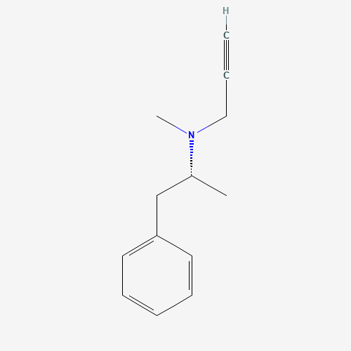 2D chemical (molecular) structure of Selegiline