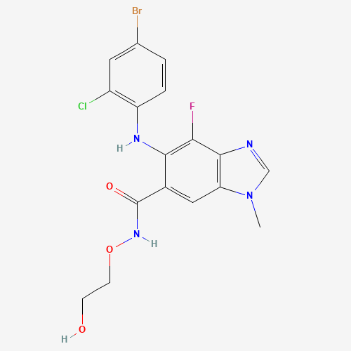 2D chemical (molecular) structure of Selumetinib
