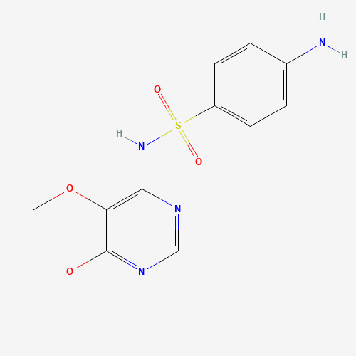 2D chemical (molecular) structure of Sulfadoxine