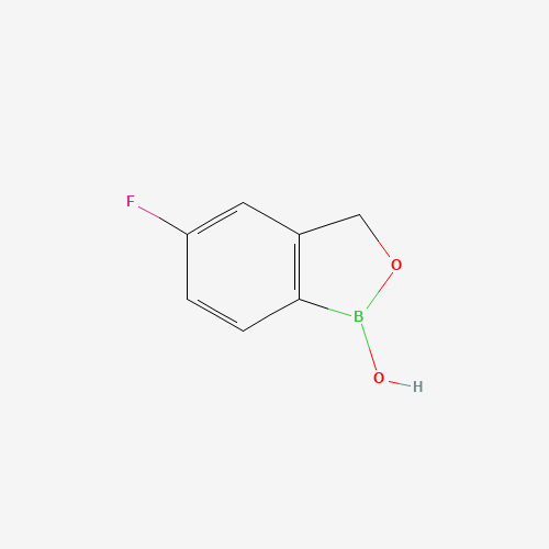2D chemical (molecular) structure of Tavaborole
