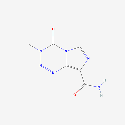 2D chemical (molecular) structure of Temozolomide