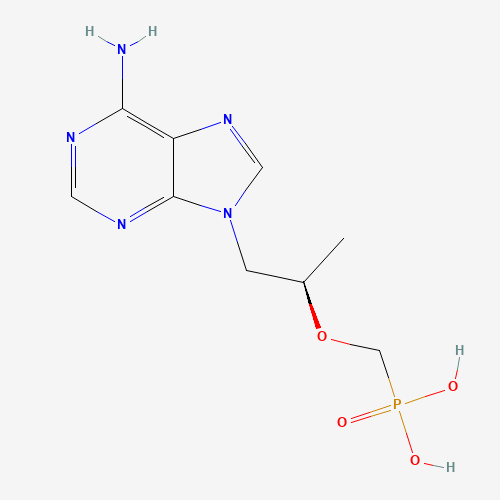 2D chemical (molecular) structure of Tenofovir