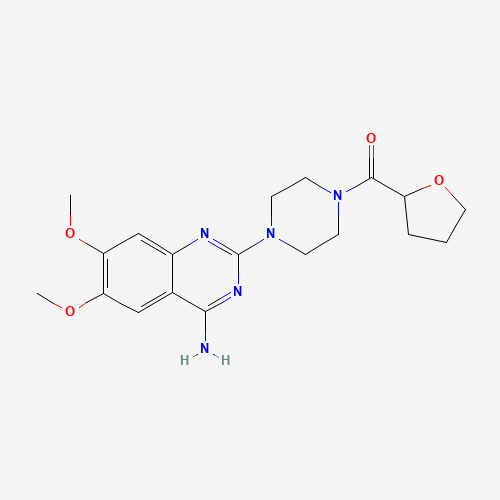 2D chemical (molecular) structure of Terazosin