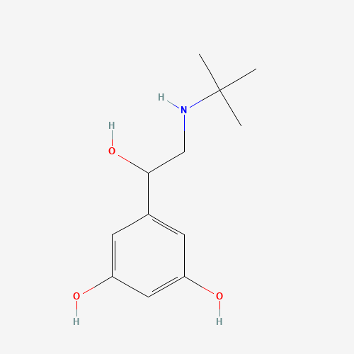 2D chemical (molecular) structure of Terbutaline